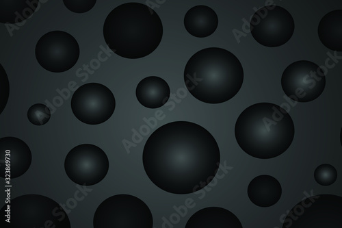 Black background with circle hole