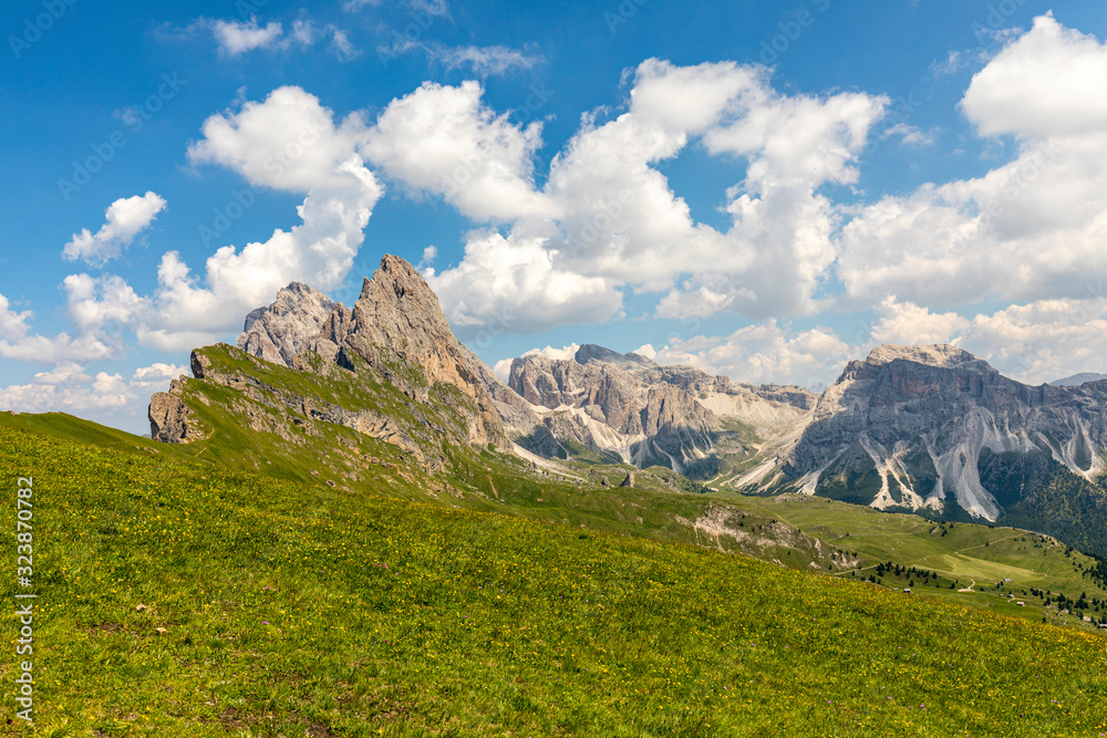 Dolomiten, Südtirol, Geisslergruppe, Seceda
