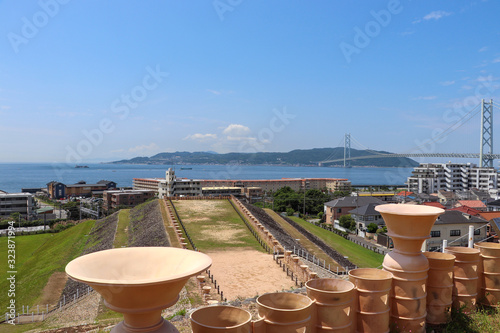 神戸・五色塚古墳からの眺望 photo