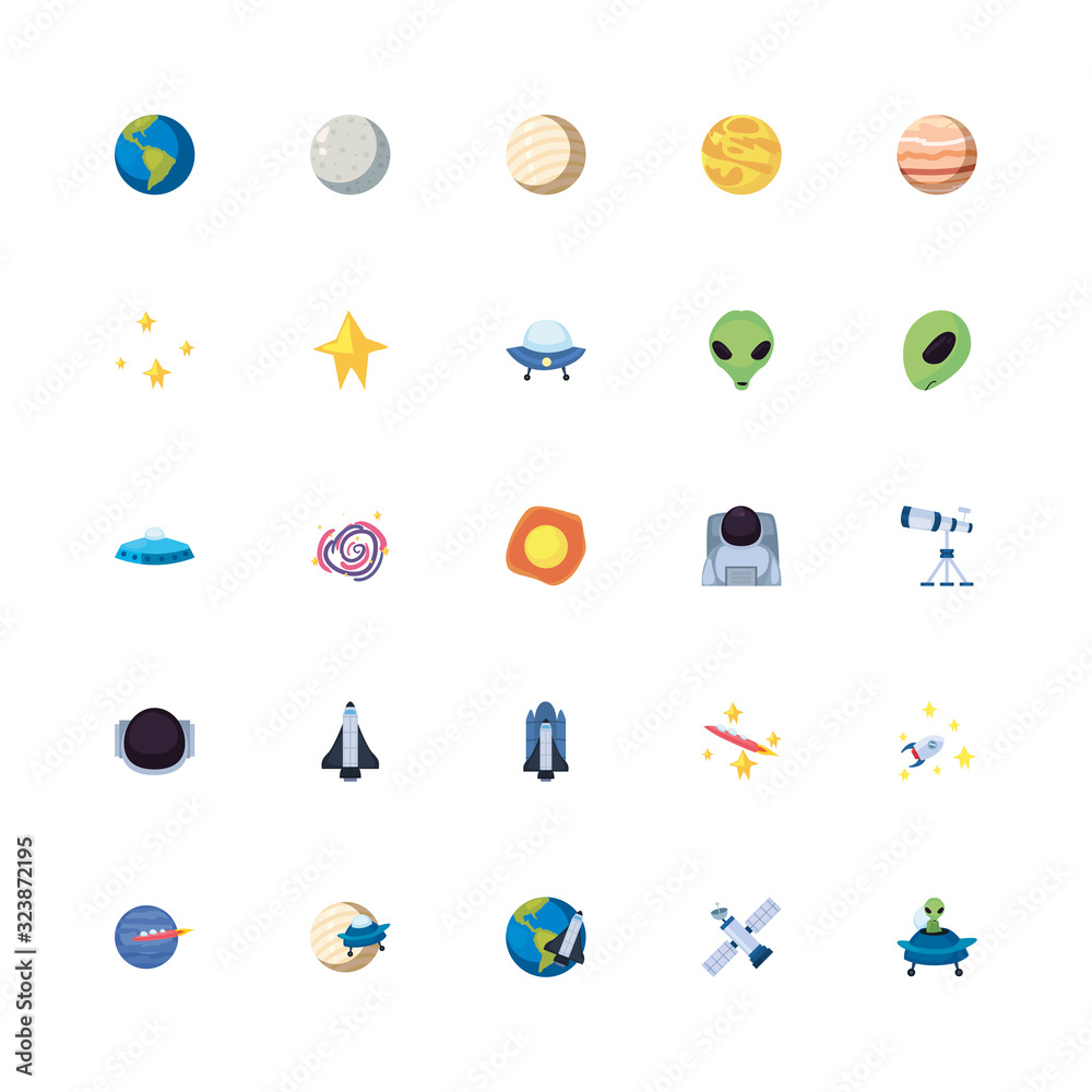 Isolated rocket fill style icon vector design Isolated rocket fill style icon vector design