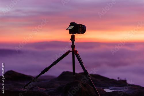 Sonnenaufgang Sächsische Schweiz