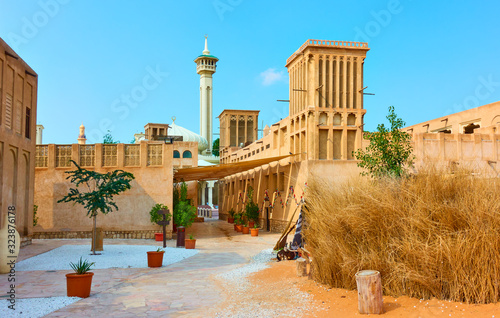 Al Fahidi Historical Neighbourhood in Old Dubai photo