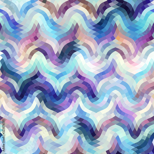 Geometric abstract pattern in low poly style.