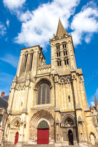 Lisieux, France. Cathedral of Saint Pierre. French Gothic architecture.