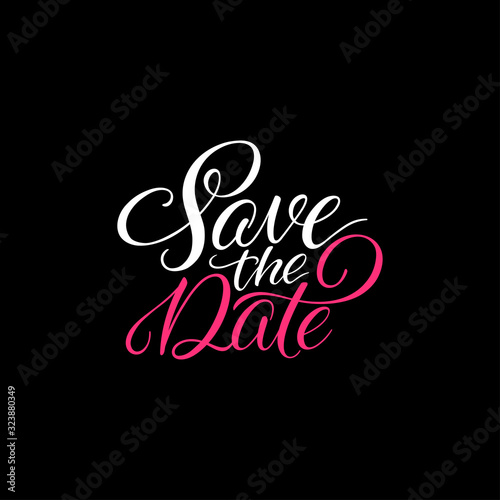 Wallpaper Mural Save the date lettering Torontodigital.ca