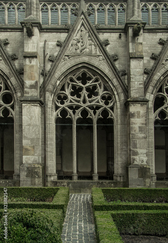 fragment of gothic architecture