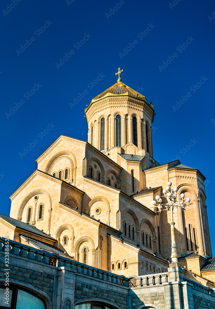 The Holy Trinity Cathedral of Tbilisi in Georgia