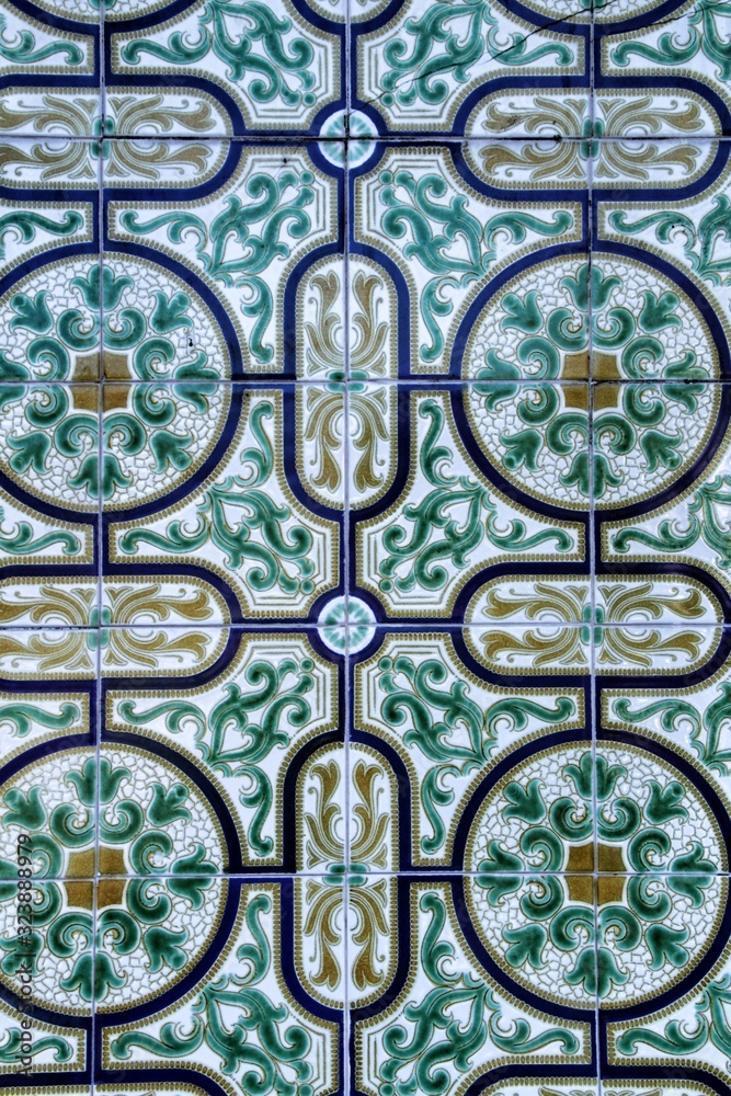 Colorful and vintage tiles of Portugal