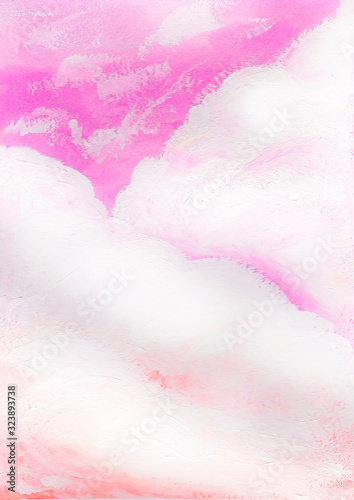 Abstract art texture.Sunrise sky texture for background, wallpaper, covers and other design options.