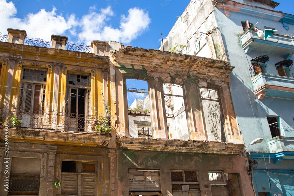 Hausfassade in Havanna - Kuba