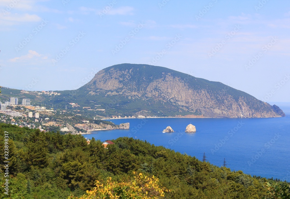 coast of Crimea in summer