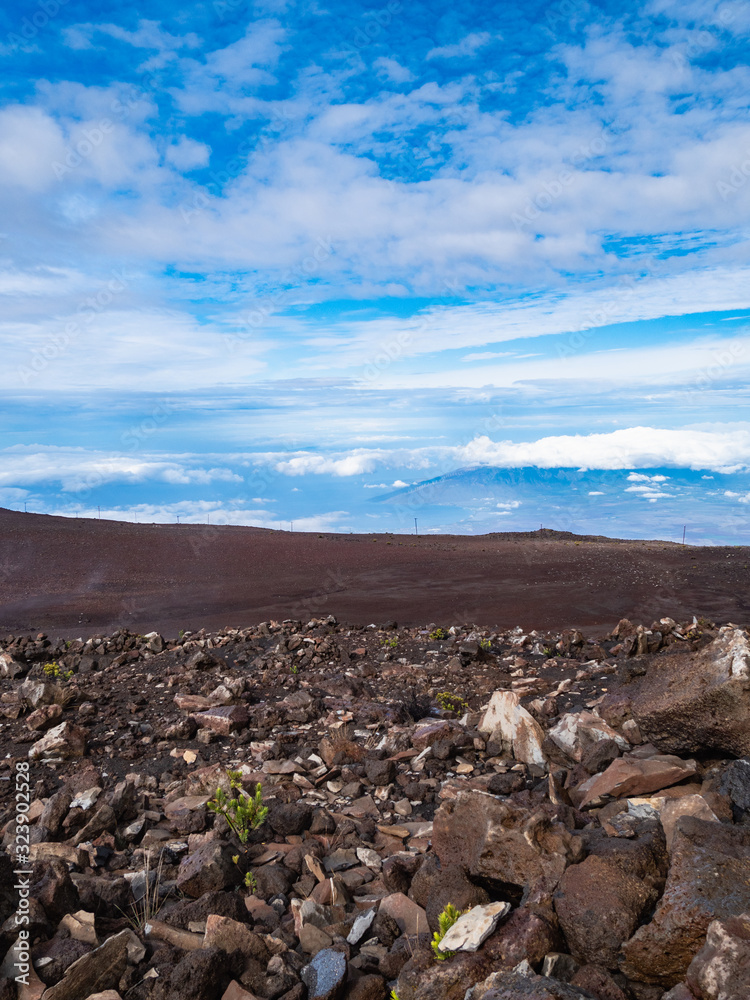 Haleakala National Park Maui. A scenic national park known as the “house of the sun”. Upcountry Maui to the southeastern coast. Haleakala National Park Maui. A scenic national park known as the “house of the sun”. Upcountry Maui to the southeastern coast.
