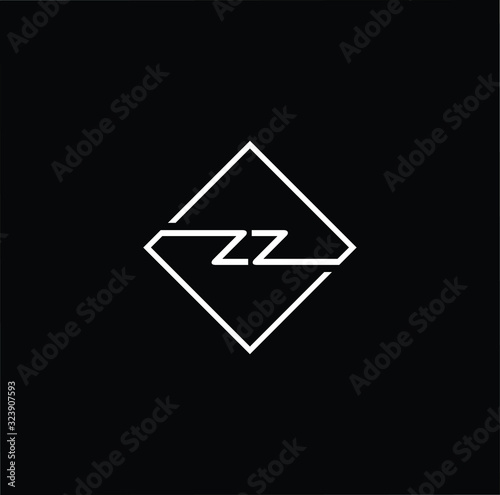 Outstanding professional elegant trendy awesome artistic black and white color ZZ initial based Alphabet icon logo. Free Download Outstanding professional elegant trendy awesome artistic black and white color ZZ initial based Alphabet icon logo. - GFXLoad