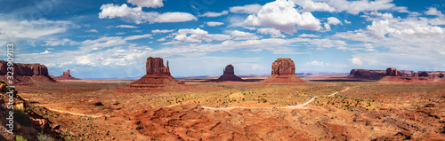 Monument Valley Navajo Tribal Park in Arizona, Utah, USA photo