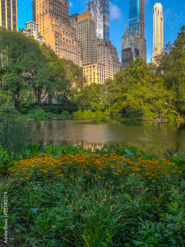 Central Park, New York City at the lake © John Anderson