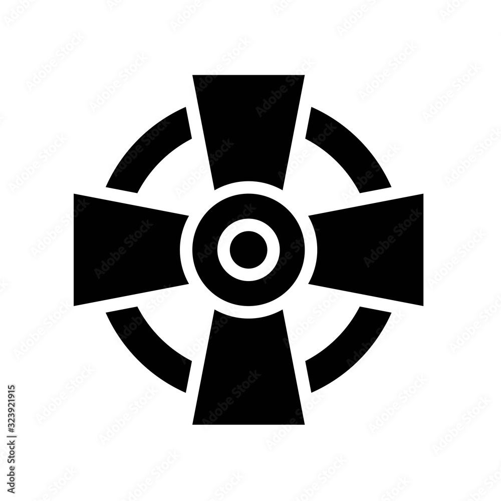 Celtic cross icon, Saint patrick's day related vector Celtic cross icon, Saint patrick's day related vector