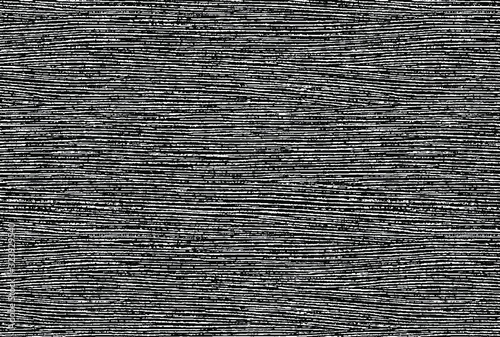 Fabric texture. Cloth knitted, cotton, wool background. Grunge rough dirty background. Brushed black paint cover. Renovate wall frame grimy backdrop. Vector stock illustration.