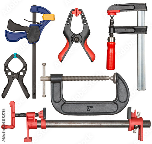 Bar clamp set