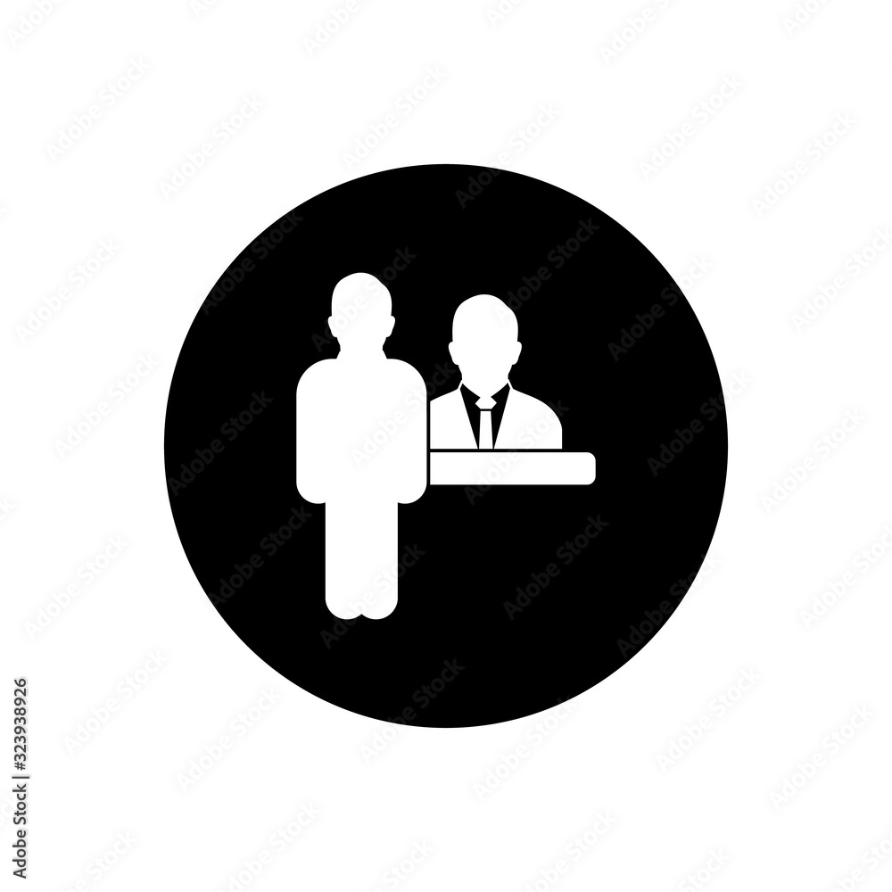 Customer Service Icon. Rounded Button style vector EPS. Customer Service Icon. Rounded Button style vector EPS.