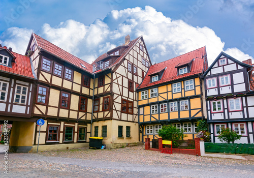 Timber framing architecture of Quedlinburg, Germany