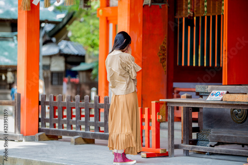 Sumiyoshi Shrine in Fukuoka City, Fukuoka Prefecture photo