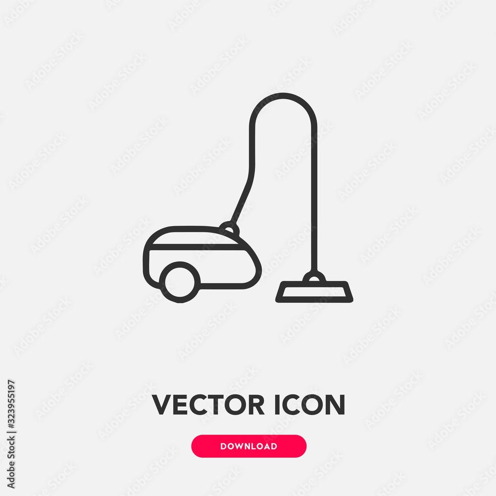 vacuum cleaner icon vector. vacuum cleaner sign symbol vacuum cleaner icon vector. vacuum cleaner sign symbol
