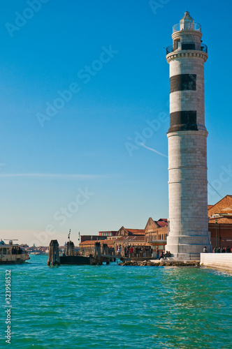 Lighthouse locatad at Murano Island, Italy