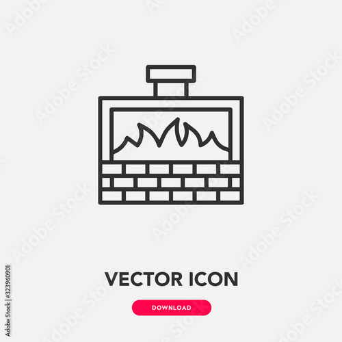 furnace icon vector. furnace icon vector symbol illustration. Modern simple vector icon for your design. furnace icon vector	