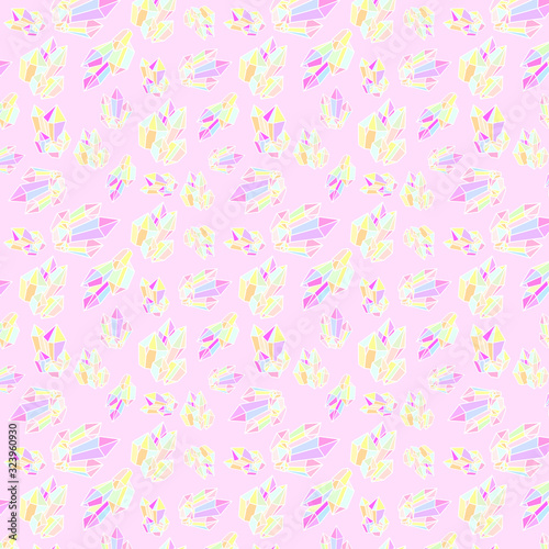 Pastel Crystal pattern