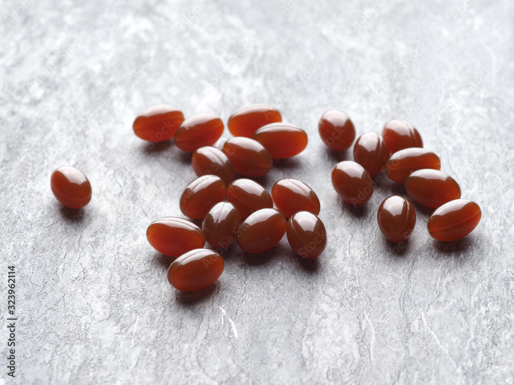 Foto de Lecithin is a compound of essential fatty acids, phosphorus