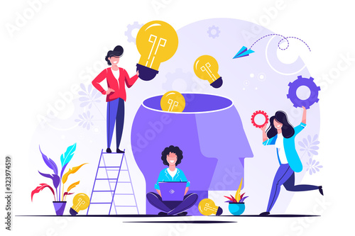 vector illustration, news, interviews