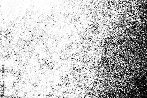 Black and white grunge texture. Urban worn background of an old surface. Monochrome abstraction