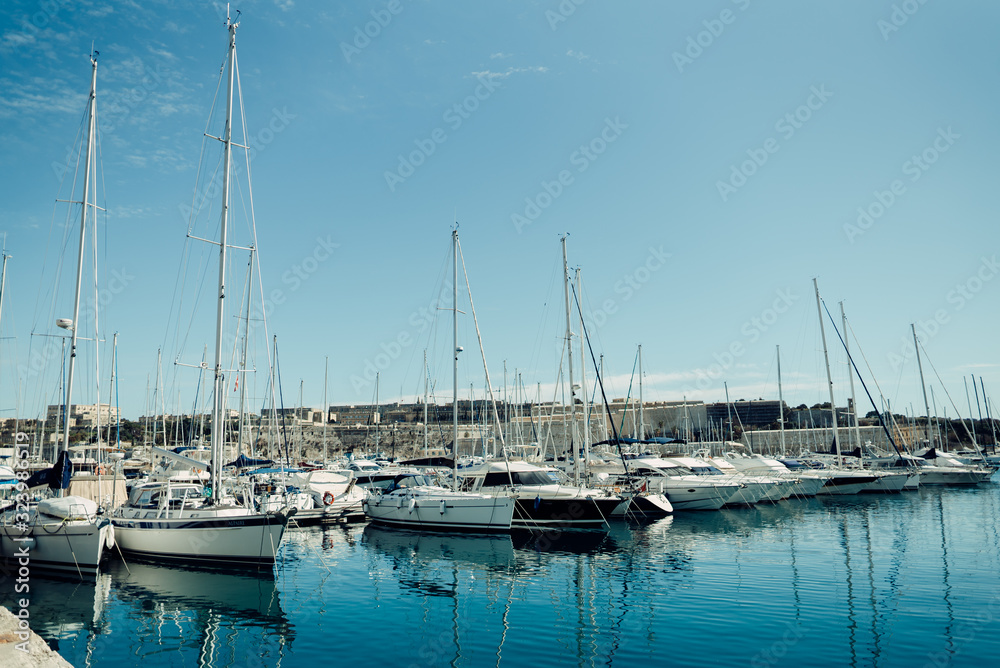 Malta city port