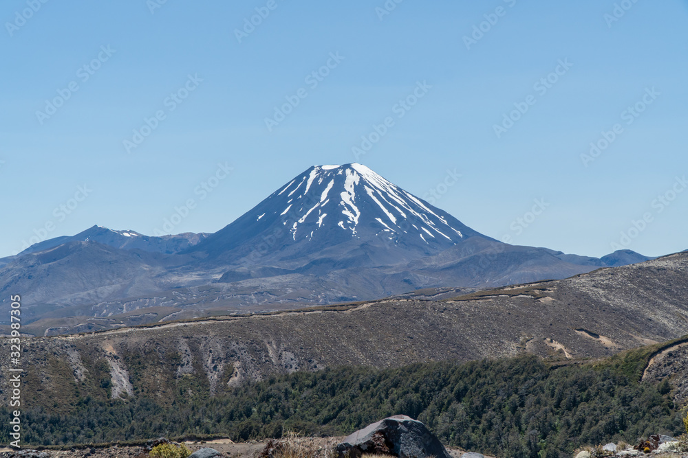 Mount Tongariro in New Zealand