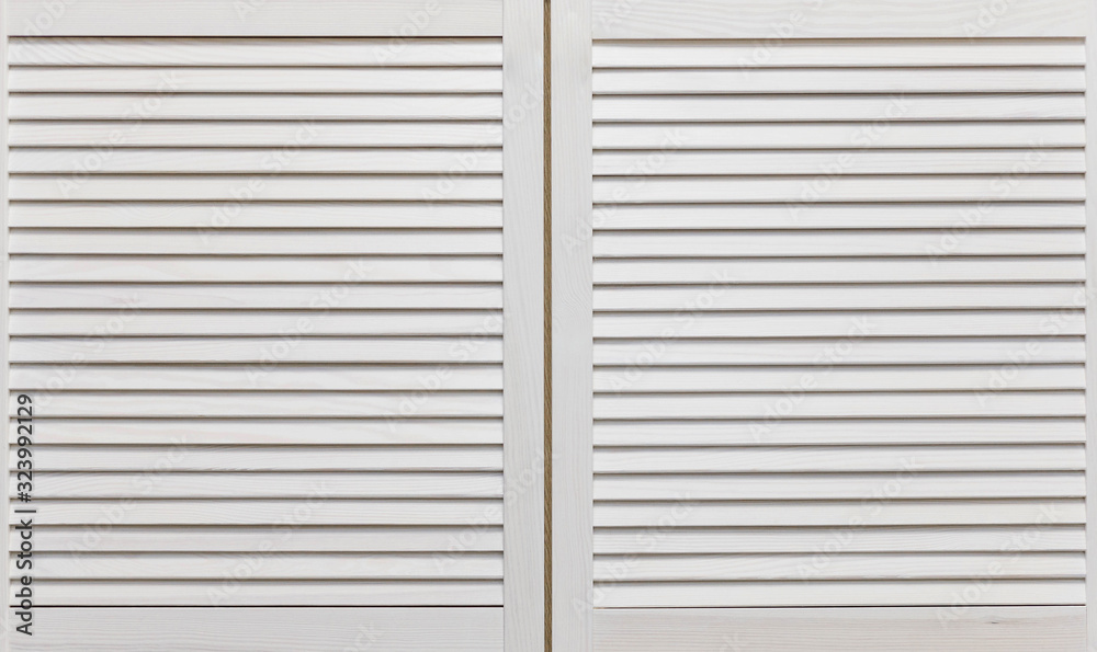 Obraz premium Abstract black and white shutter fragment. Background texture