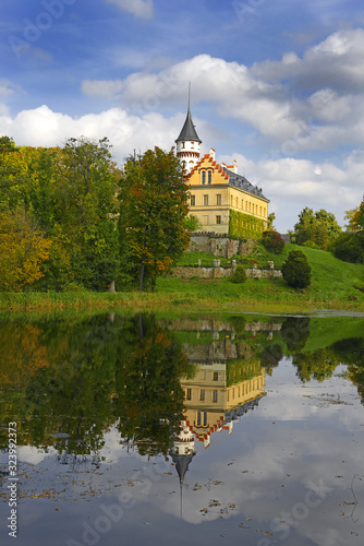 Renaissance old castle Radun, Moravia, Opava region, Silesia, Czech republic. National cultural landmark. photo