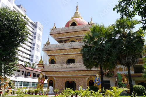 Fotografie Georg Town Penang burmesischer Tempel Burma