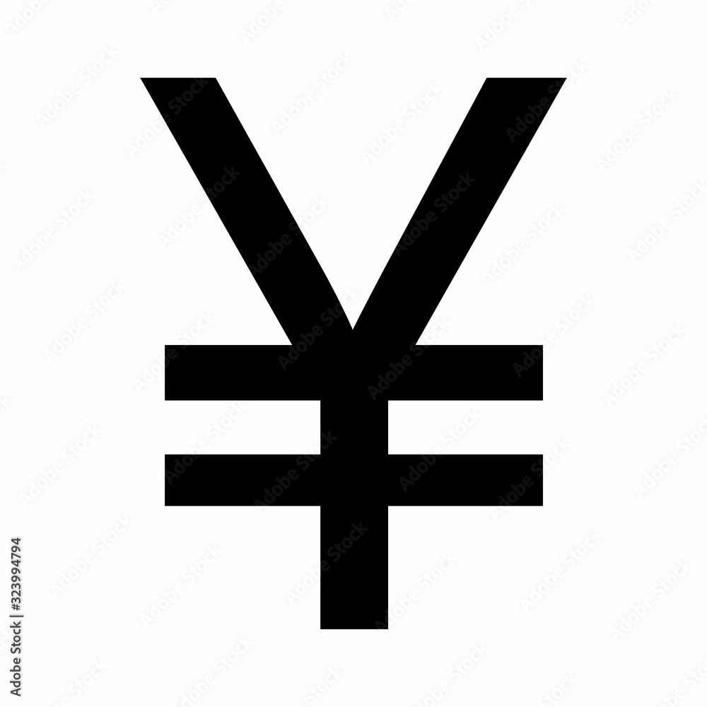 Fototapeta premium Japanese Yen sign