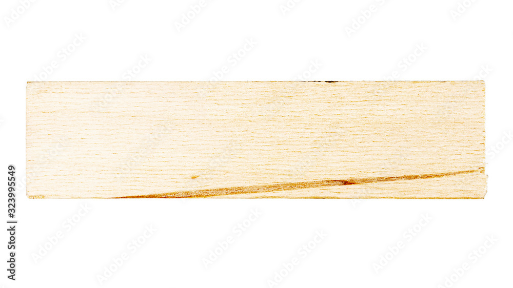 Rectangular piece of birch plywood Rectangular piece of birch plywood