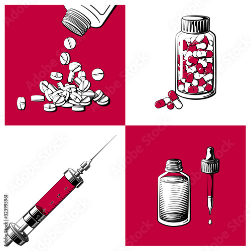 Medicine element cards
