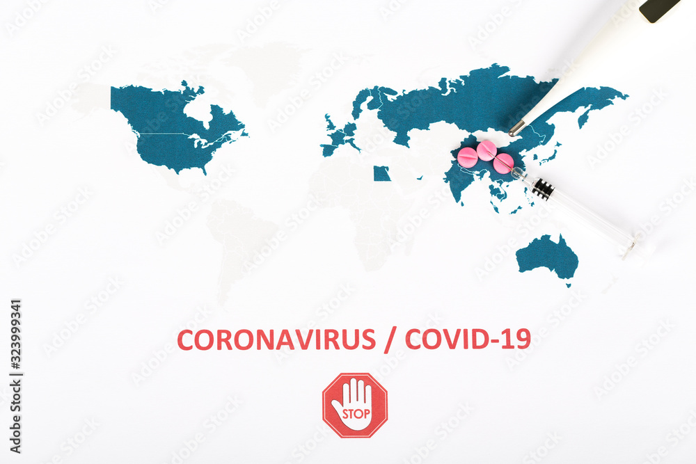 Novel Coronavirus, covid-19, Wuhan virus concept from China