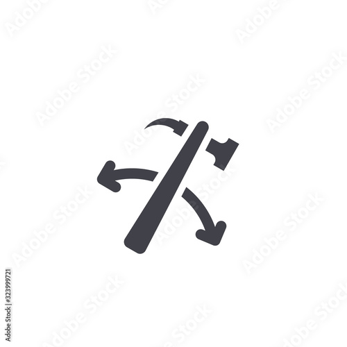 hummer icon. Vector