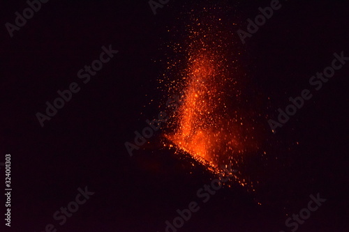 Fuego Volcano , Guatemala 