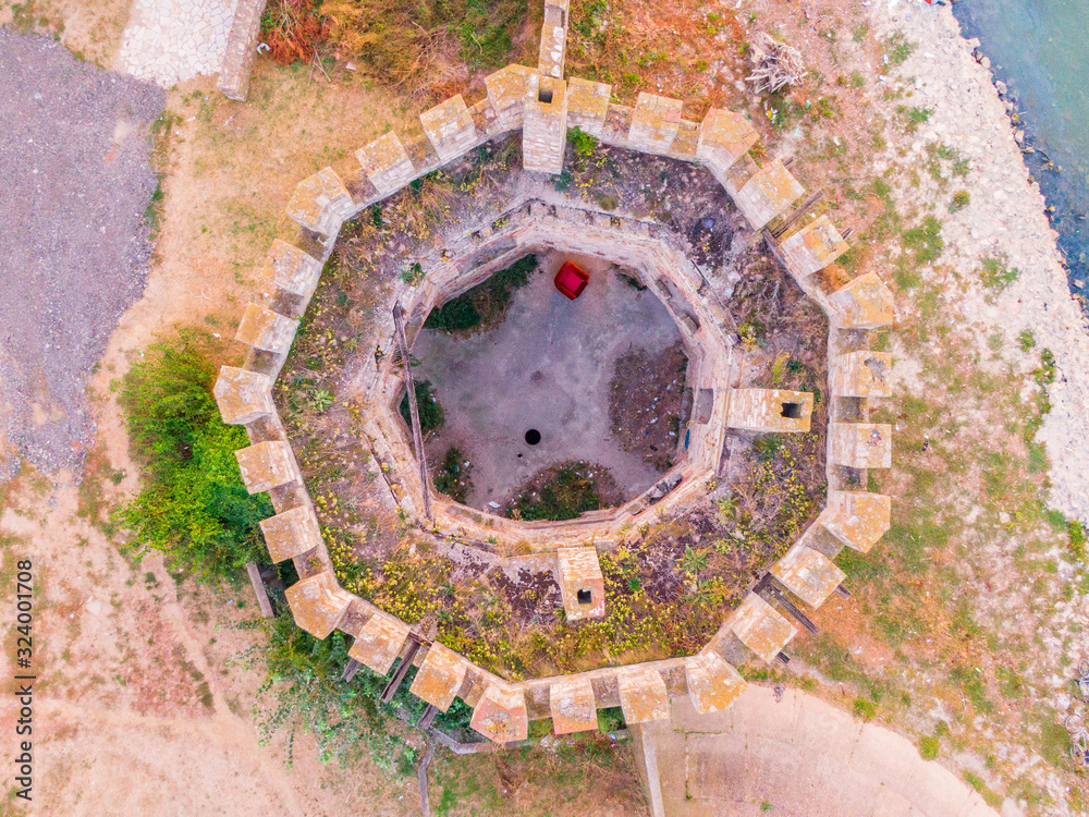 Smederevo fortress tower Smederevo fortress tower