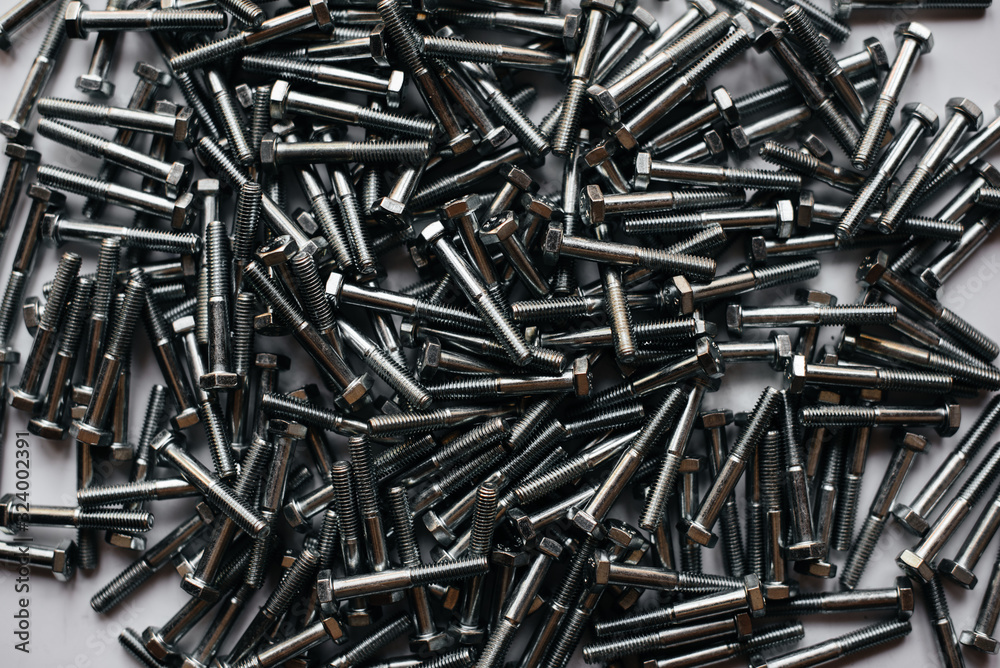 Lots of bolts for close-up repairs Lots of bolts for close-up repairs