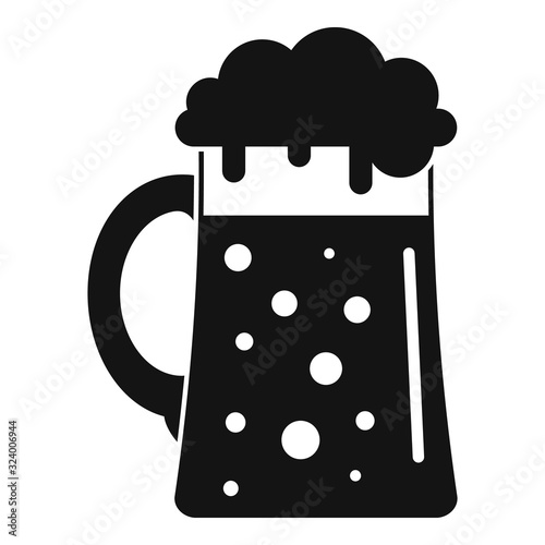 Fresh kvass icon. Simple illustration of fresh kvass vector icon for web design isolated on white background