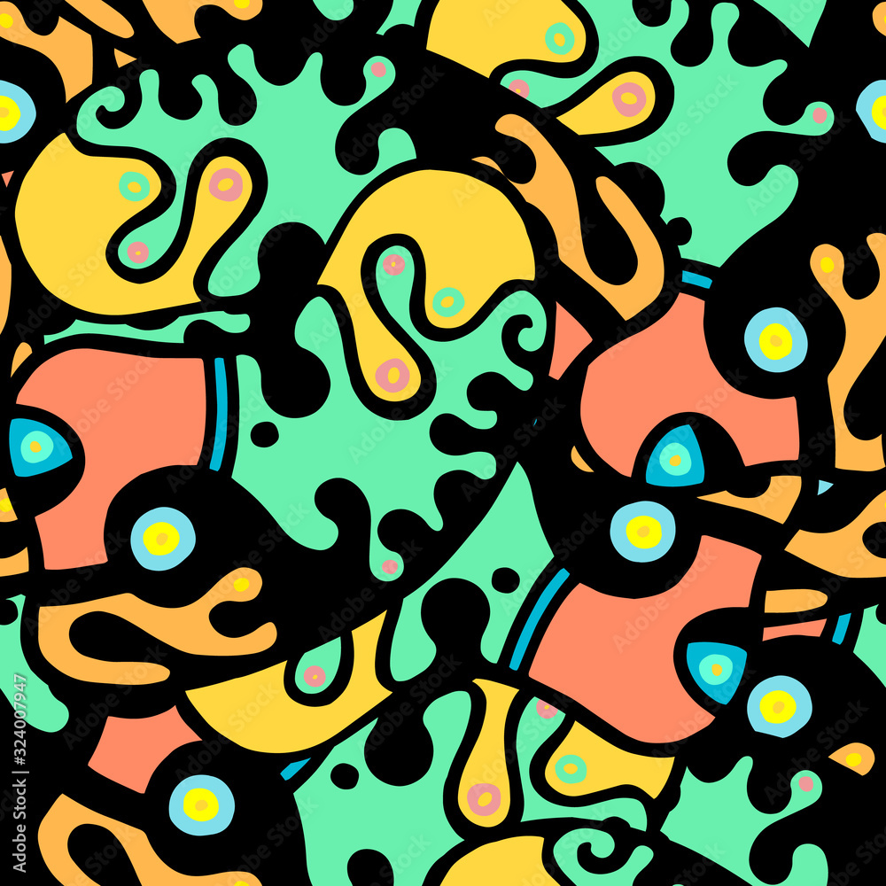 Psychedelic Print. Psychedelic Print.