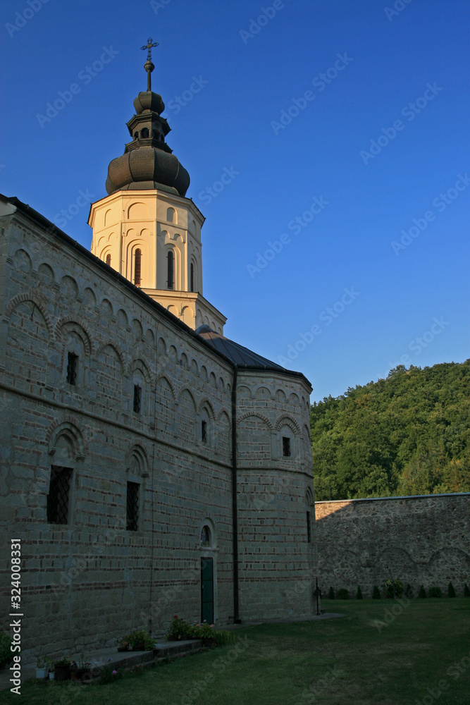 Jazak Monastery, is a Serb Orthodox monastery on the Fruska Gora mountain in Serbia Jazak Monastery, is a Serb Orthodox monastery on the Fruska Gora mountain in Serbia