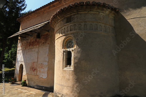Saint Nicholas the Miracleworker, one of Ovcar–Kablar Monasteries in Canyon of Western Morava River, Serbia photo