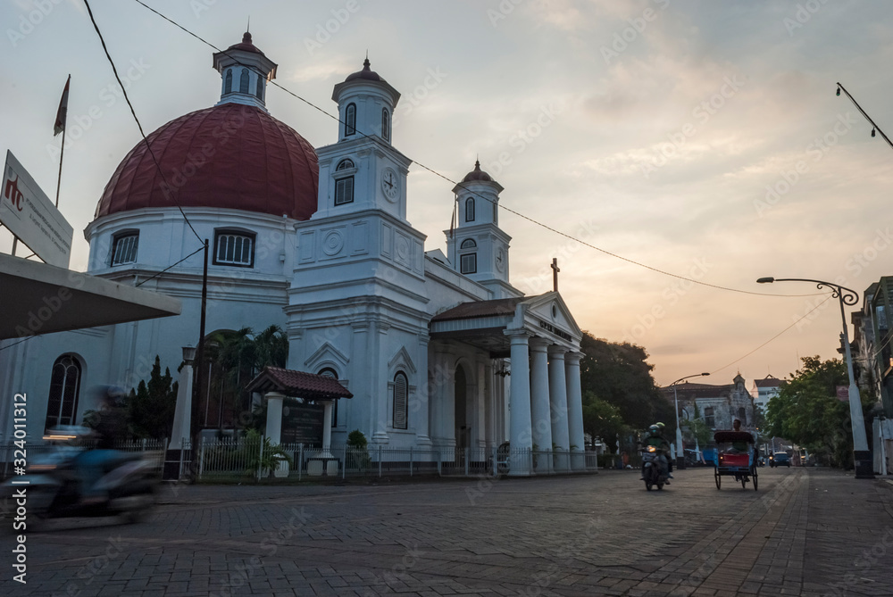 Semarang, central java / indonesia - Sept 30 : Gereja blenduk semarang indonesia